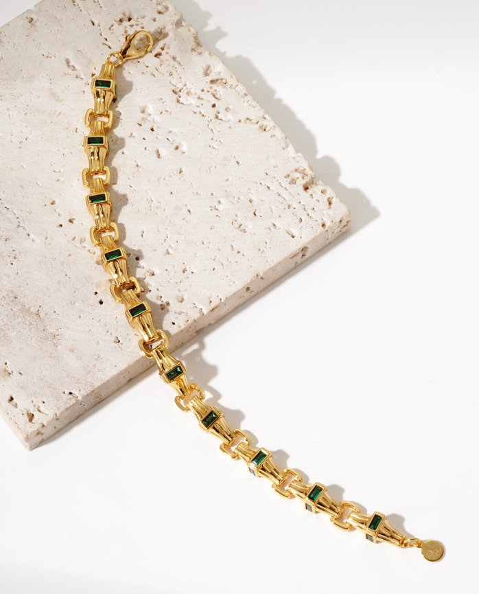 Bamboo Link Bracelet