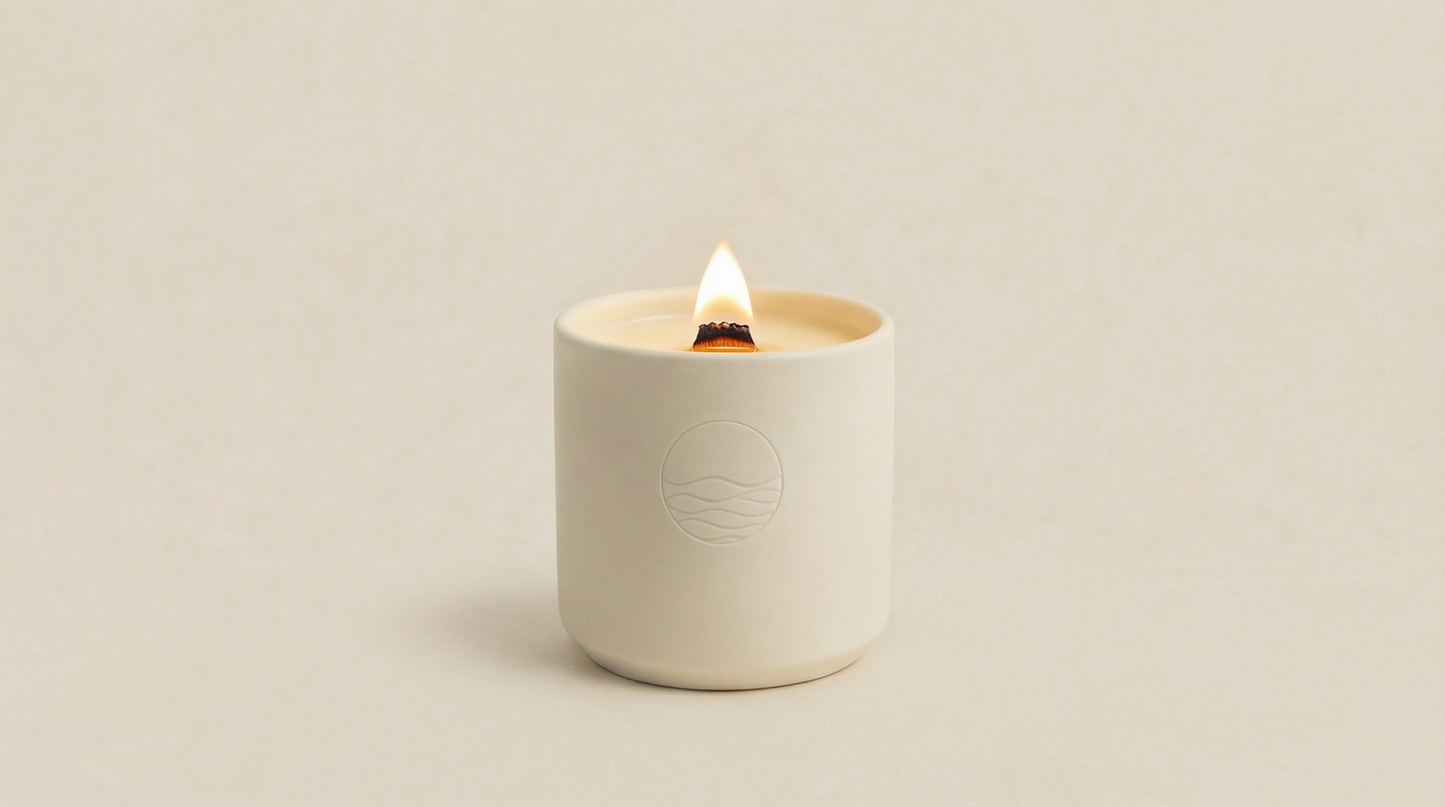 Sacred Winter Aura Candle